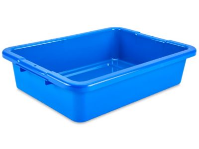 Blue Rectangular Plastic Tote Box, Capacity: 50 Kg, Size/Dimension:  L400xw300xh250 Mm