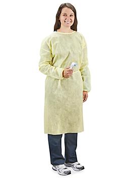 Uline Isolation Gowns - Yellow S-24019Y