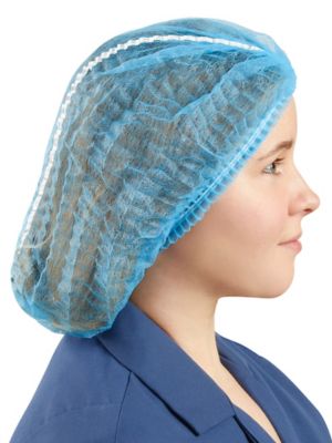 Metal Detectable Bouffant Caps - 24"