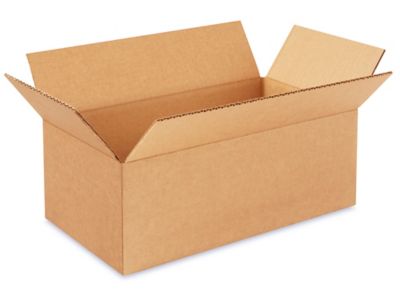 14 x 7 x 5 Lightweight 32 ECT Corrugated Boxes