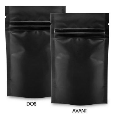  Sacs étanches verticaux mats – 3 1/8 x 5 1/8 x 2 po