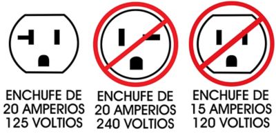 Extensión Eléctrica de Uso Pesado - 50', Calibre 10 20 Amperes