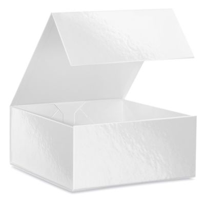 Boîtes à pizza vierges – 14 x 14 x 2 po, blanc S-17593 - Uline