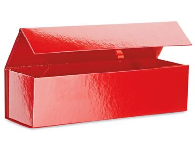 Matte Black Magnetic Lid Gift Boxes - 13-1/2 x 7 x 3-1/2 - 10 per Case
