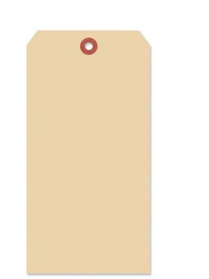 Manila Shipping Tags - #12, 8 x 4", Plain S-2409PLAIN
