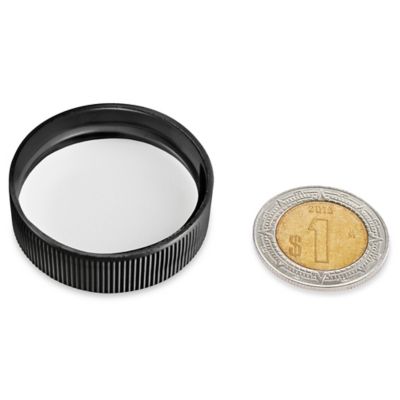 Paquete por Volumen de Tapas de Polipropileno Acanaladas - 33/400, Black S-24105B