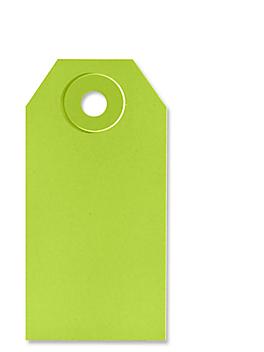 Shipping Tags - #1, 2 3/4 x 1 3/8", Green S-2410G