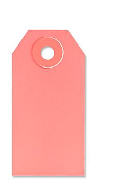 Shipping Tags - #1, 2 3/4 x 1 3/8", Pink S-2410P