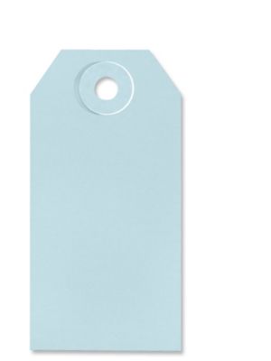 Shipping Tags - #2, 3 1/4 x 1 5/8", Light Blue S-2411LB