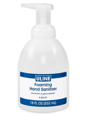Uline Foaming Hand Sanitizer - 18 oz S-24121