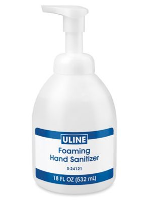 Uline Foaming Glass Cleaner - 19 oz Can S-22344 - Uline