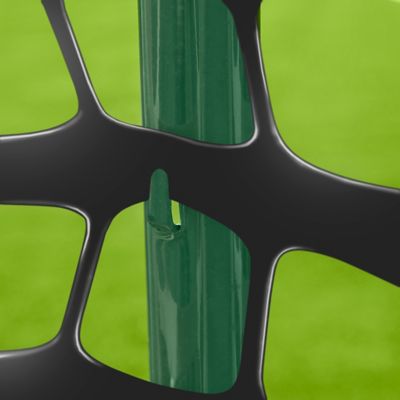 Safety Fence - Standard, 6 x 100', Black S-24123BL - ULINE