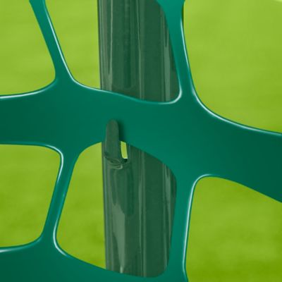 Safety Fence - Standard, 6 x 100', Green S-24123G - ULINE