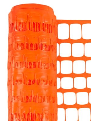 Safety Fence - Heavy Duty, 6 x 100', Orange S-24124ORG