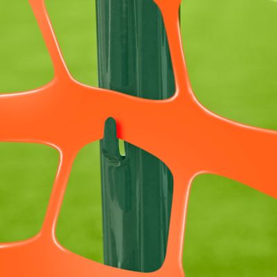 Safety Fence - Heavy Duty, 6 x 100', Orange S-24124ORG - ULINE