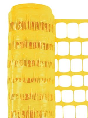 Safety Fence - Heavy Duty, 6 x 100', Yellow S-24124Y