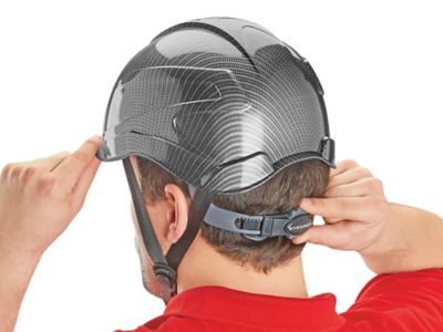 Deluxe Hard Hat - Graphite Black S-24125BL - Uline