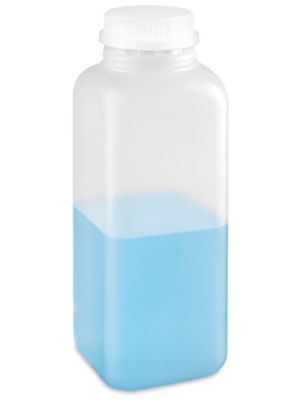 Natural Plastic Juice Bottles - 16 oz S-24129 - Uline