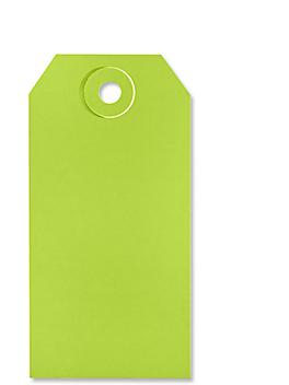 Shipping Tags - #3, 3 3/4 x 1 7/8", Green S-2412G