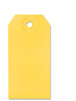 Shipping Tags - #3, 3 3/4 x 1 7/8", Yellow S-2412Y