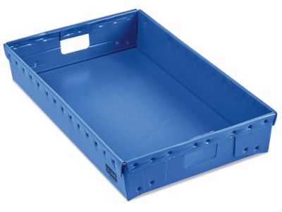 Uline Conveyor Tray - 31 x 19 x 5", Blue S-24135BLU