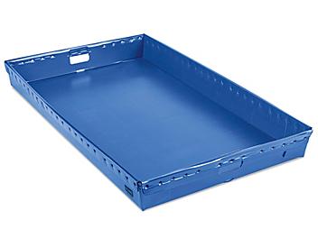 Uline Conveyor Tray - 48 x 28 x 5", Blue S-24136BLU