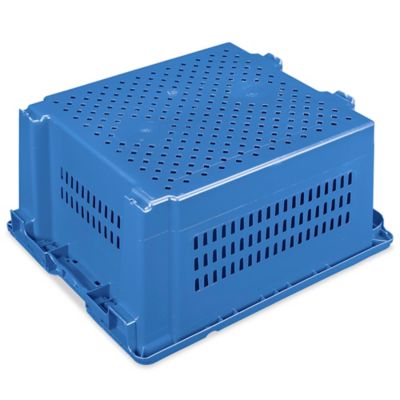Ventilated Stack and Nest Container - 24 x 20 x 11