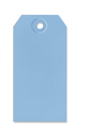 Shipping Tags - #4, 4 1/4 x 2 1/8", Blue S-2413BLU