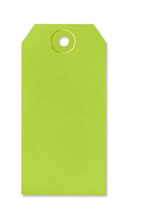Shipping Tags - #4, 4 1/4 x 2 1/8", Green S-2413G