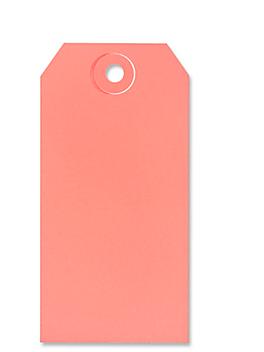 Shipping Tags - #4, 4 1/4 x 2 1/8", Pink S-2413P