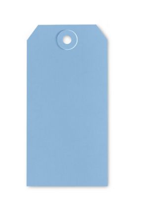 Shipping Tags - #5, 4 3/4 x 2 3/8", Blue S-2414BLU