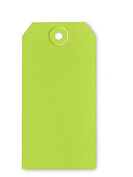 Shipping Tags - #5, 4 3/4 x 2 3/8", Green S-2414G