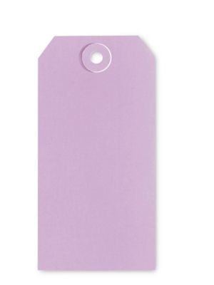 Shipping Tags - #5, 4 3/4 x 2 3/8", Purple S-2414PUR