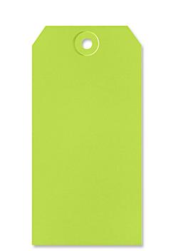 Shipping Tags - #6, 5 1/4 x 2 5/8", Green S-2415G