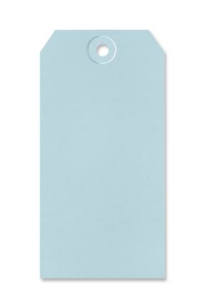 Shipping Tags - #6, 5 1/4 x 2 5/8", Light Blue S-2415LB