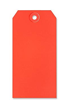 Shipping Tags - #6, 5 1/4 x 2 5/8", Red S-2415R