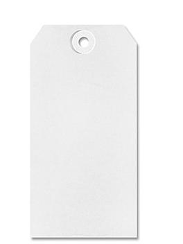 Shipping Tags - #6, 5 1/4 x 2 5/8", White S-2415W