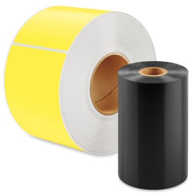 Industrial Thermal Transfer Ribbons - Wax/Resin, 5.12" x 1,969' S-24163