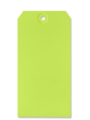 Shipping Tags - #8, 6 1/4 x 3 1/8", Green S-2416G