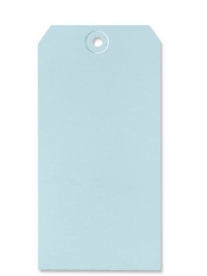 Shipping Tags - #8, 6 1/4 x 3 1/8", Light Blue S-2416LB
