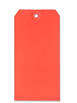 Shipping Tags - #8, 6 1/4 x 3 1/8", Red S-2416R