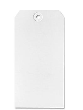 Shipping Tags - #8, 6 1/4 x 3 1/8", White S-2416W