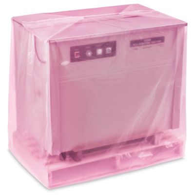 Poly Plastic Bags 18 x 24, 4 Mil Anti-Static, Pink - ULINE - Carton of 250 - S-3722