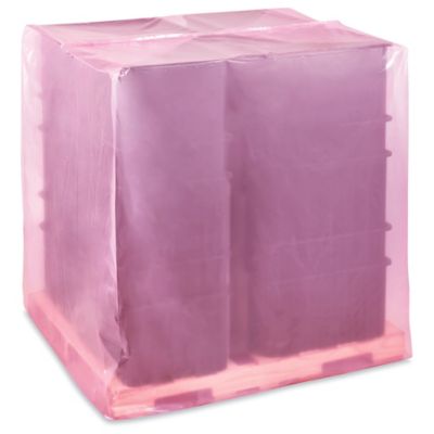 51 x 49 x 73" 2 Mil Anti-Static Pallet Covers S-24186