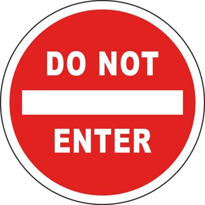 Warehouse Floor Sign -
