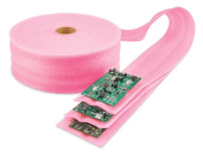 Anti-Static Bubble Wrap, Pink Bubble Wrap in Stock - ULINE - Uline