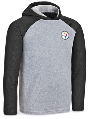 Pittsburgh Steelers - Mens zip up lightweight hoodie sweatshirt- Large