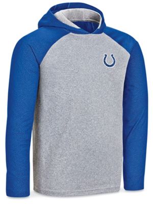 NFL Lightweight Hoodie - Indianapolis Colts, Large S-24206IND-L - Uline