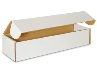 14 x 3 3/4 x 2 3/4" White Literature Mailers S-2424