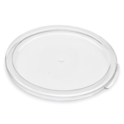 Cambro&reg; Round Food Storage Container Lid - 12 and 22 Quart S-24255